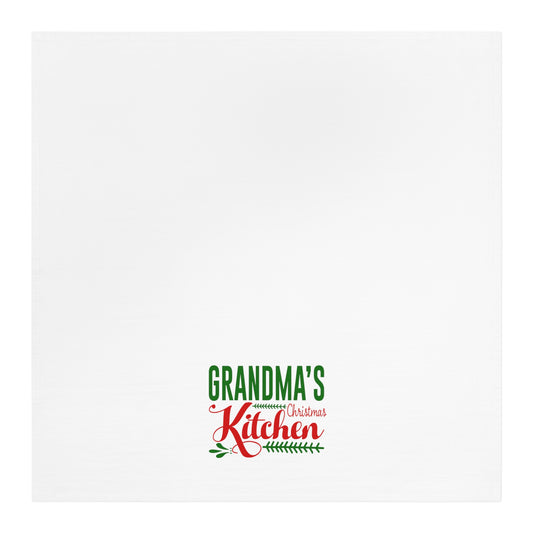 Grandma's Christmas Kitchen Tea Towel - Amazing Faith Designs