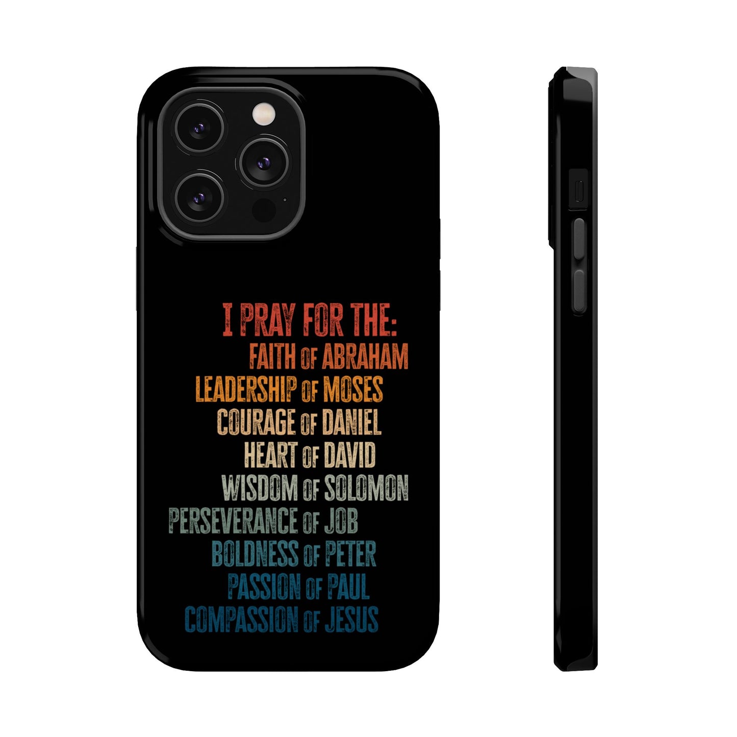 Men of Faith Christian MAGSAFE Phone Case | iPhone 16, 15, 14, 13 - Amazing Faith Designs