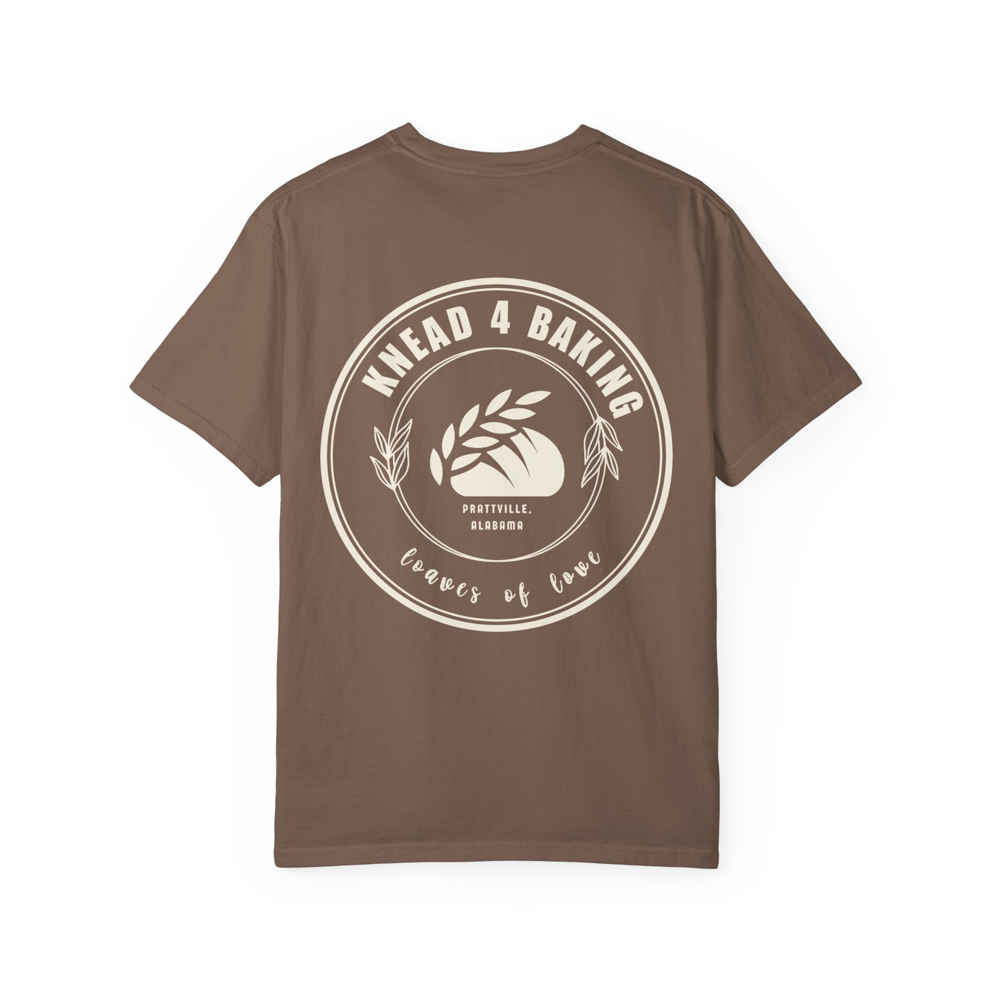 Custom Logo Comfort Colors Shirt with back print - Amazing Faith Designs