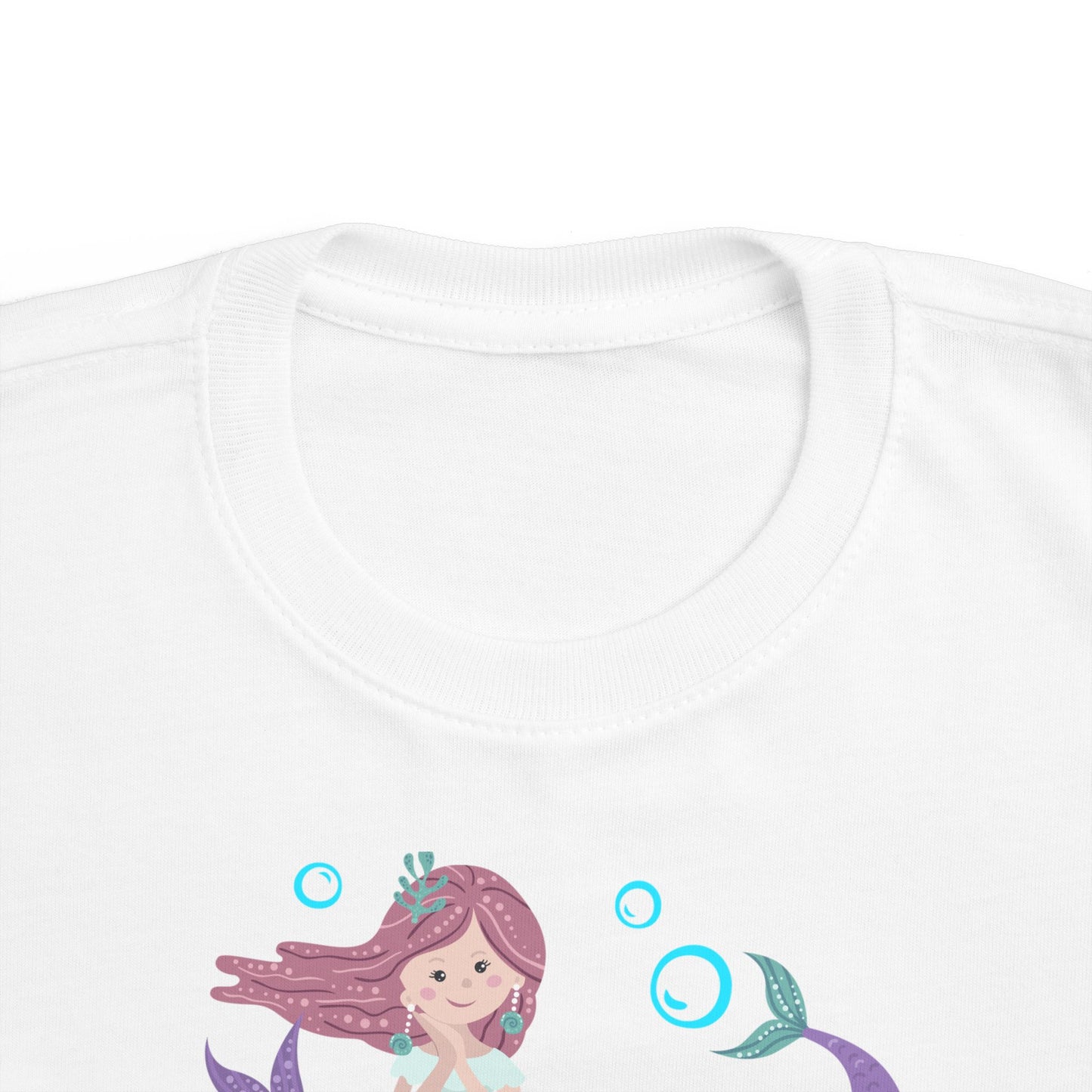 Mermaid Birthday Toddler Shirt - Amazing Faith Designs
