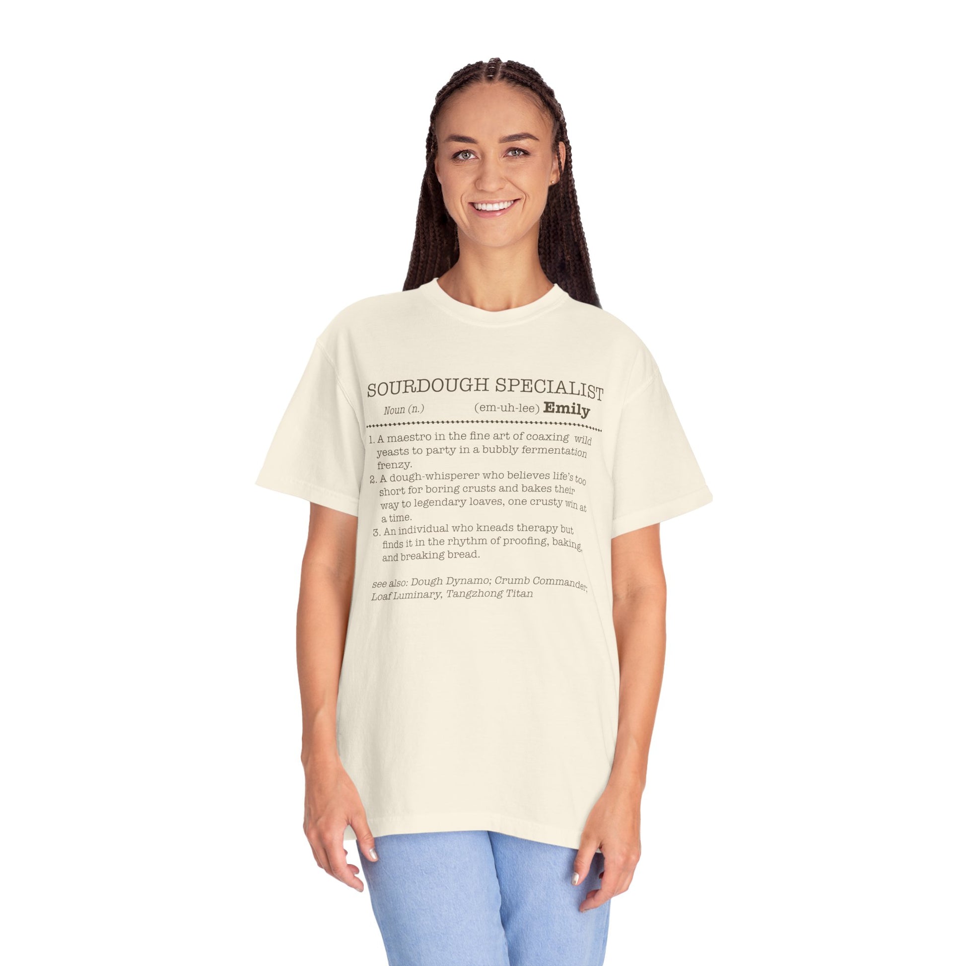 Sourdough Specialist T-Shirt for Baking Lovers, Unisex Garment-Dyed Tee - Amazing Faith Designs