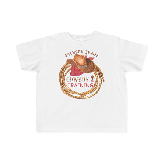 Personalized Cowboy Toddler Shirt - Amazing Faith Designs