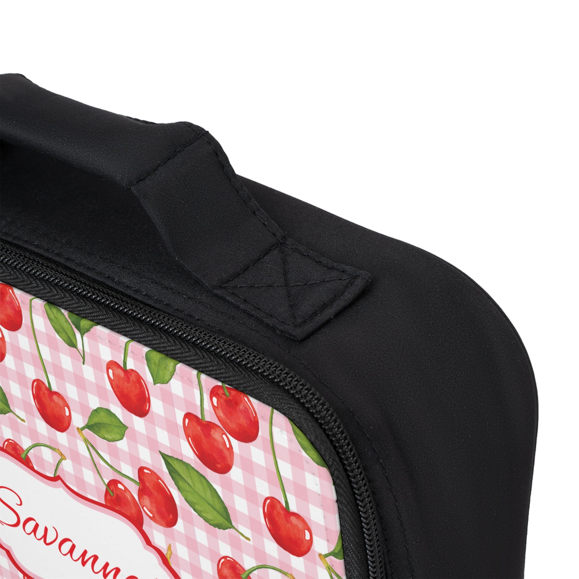 Red Cherries Personalized Lunch Box - Amazing Faith Designs