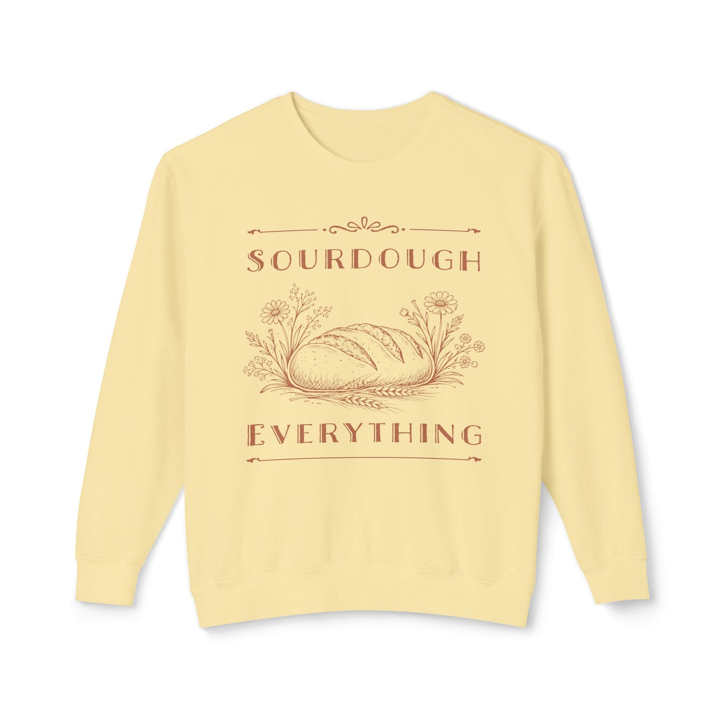 Sourdough Everything Lightweight Sweatshirt - Amazing Faith Designs