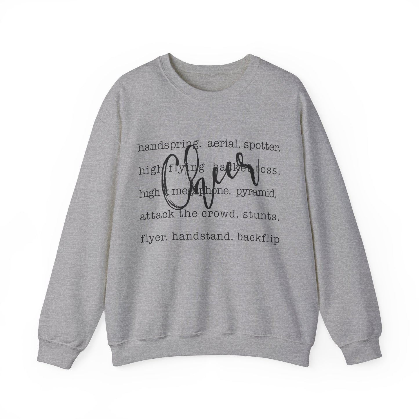 Cheer Sports Sweatshirt - Amazing Faith Designs