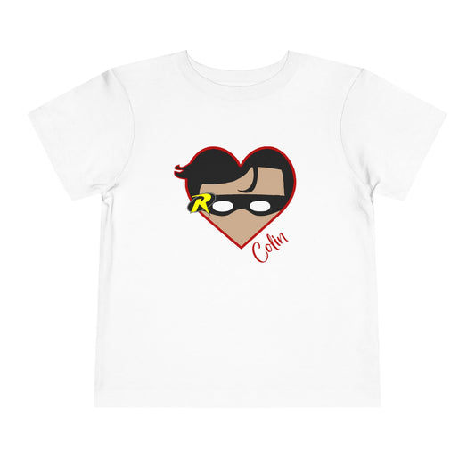 Superhero Personalized Toddler Shirt - Amazing Faith Designs