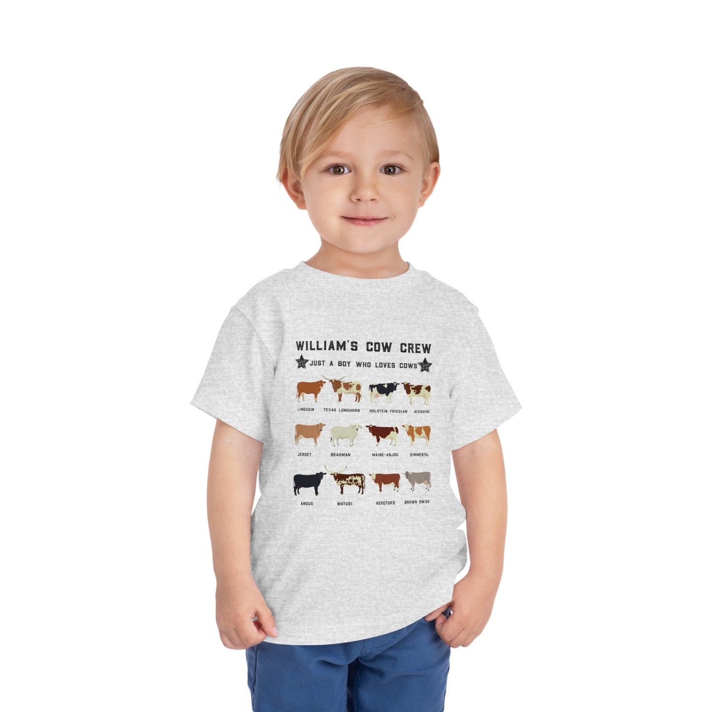 Cow Crew Toddler T-shirt - Amazing Faith Designs