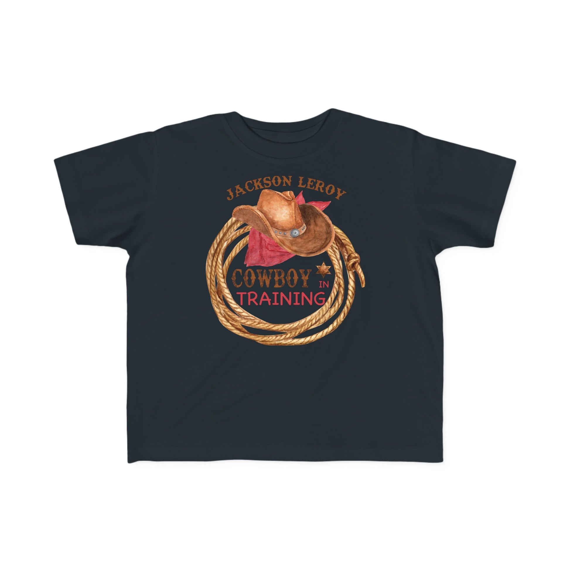 Personalized Cowboy Toddler Shirt - Amazing Faith Designs