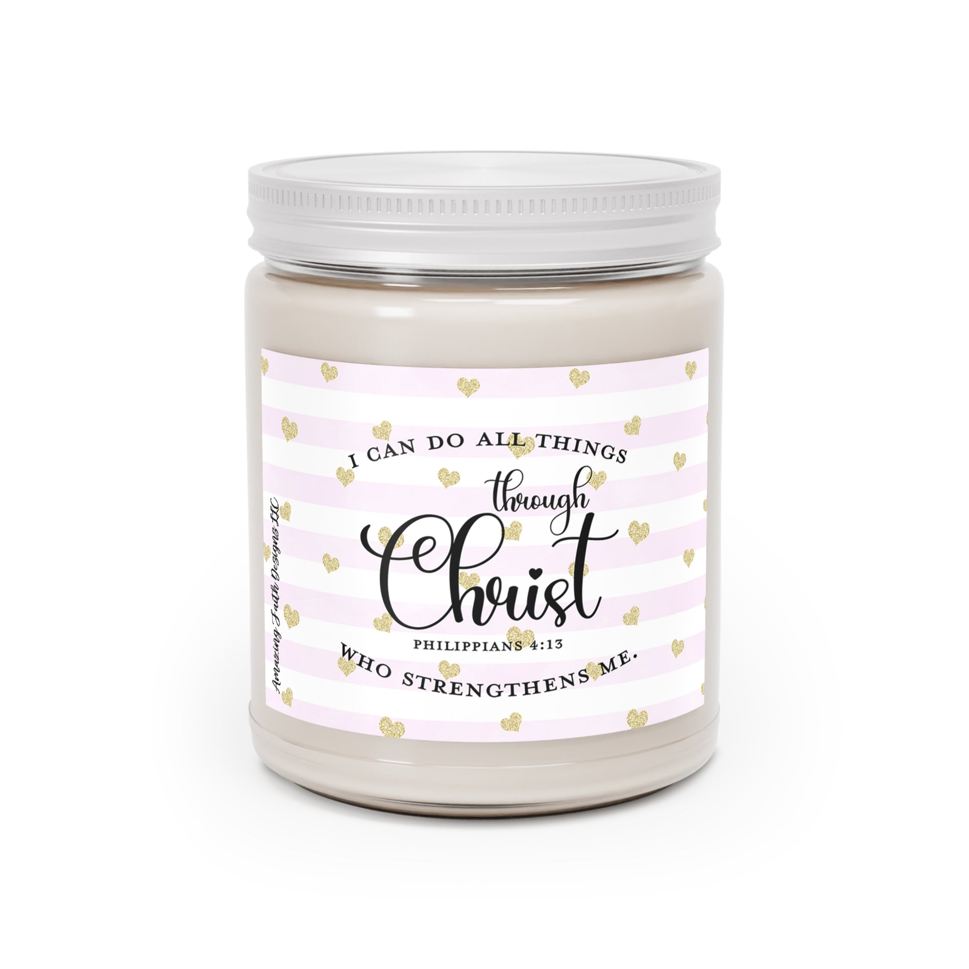 Christian Candle, Vanilla Bean, Sea Breeze, Comfort Spice Scented Candles, 9oz Printify