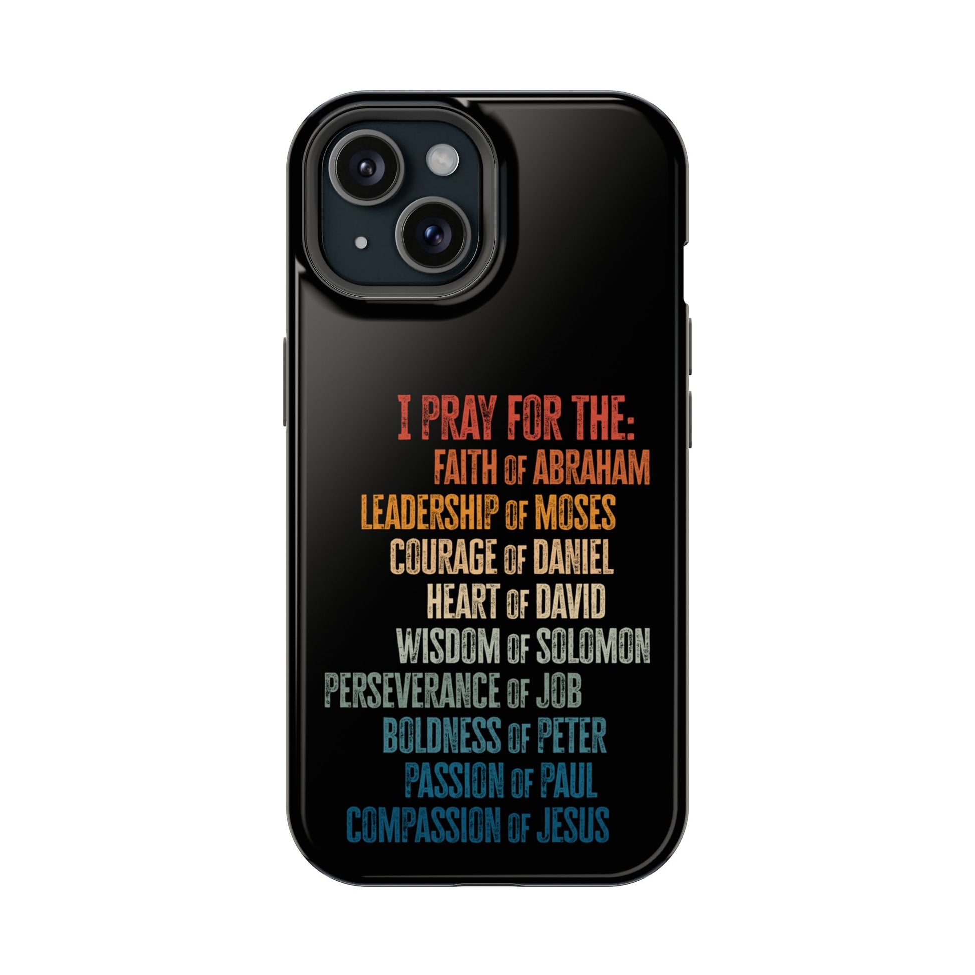 Men of Faith Christian MAGSAFE Phone Case | iPhone 16, 15, 14, 13 - Amazing Faith Designs