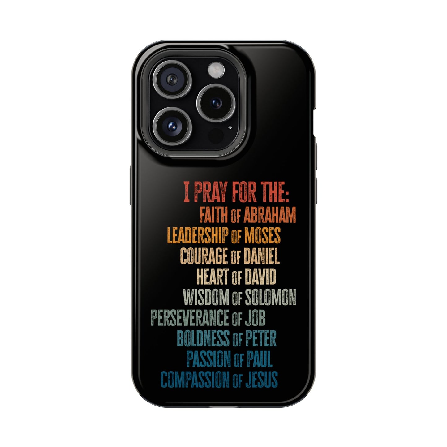 Men of Faith Christian MAGSAFE Phone Case | iPhone 16, 15, 14, 13 - Amazing Faith Designs