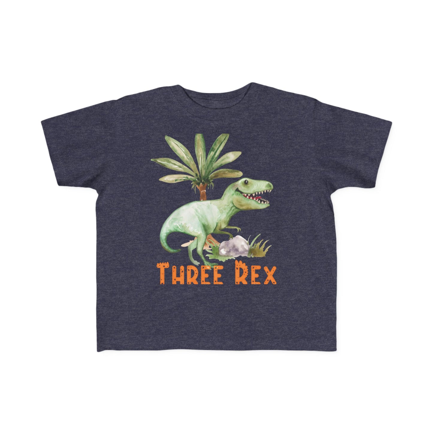 Three Rex Dinosaur Toddler Third Birthday Shirt - Amazing Faith Designs