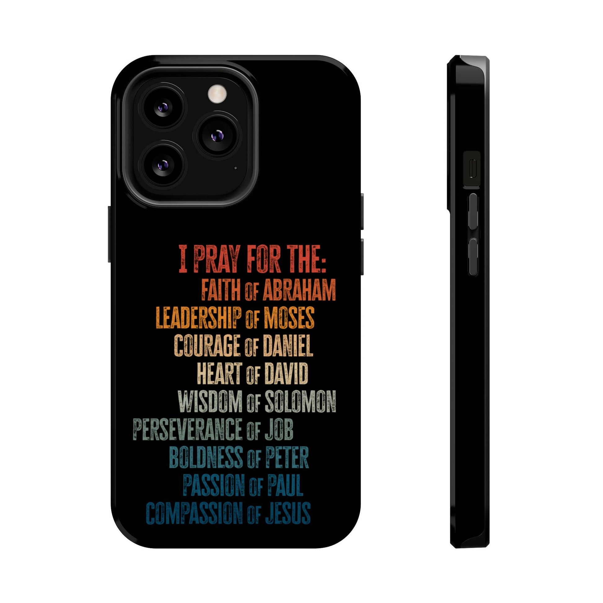 Men of Faith Christian MAGSAFE Phone Case | iPhone 16, 15, 14, 13 - Amazing Faith Designs