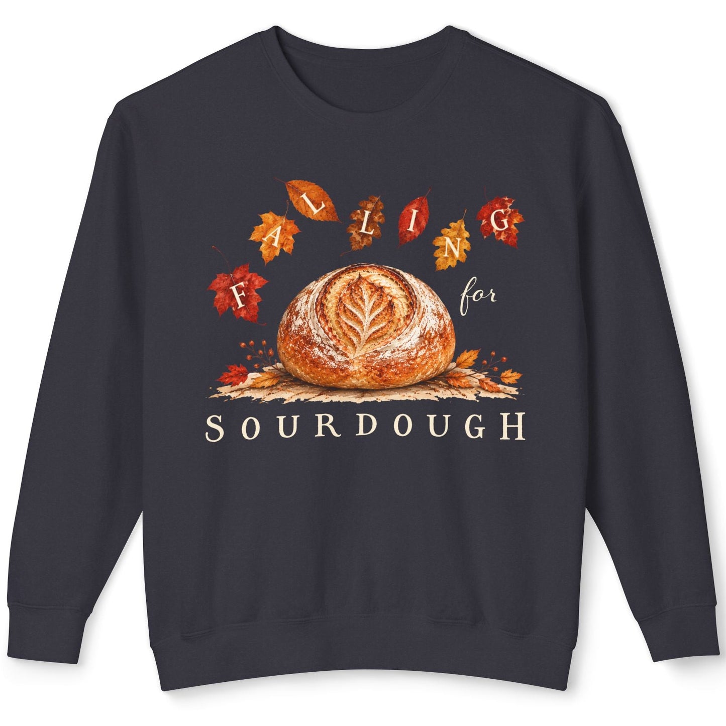 Falling for Sourdough Lightweight Comfort Colors Sweatshirt