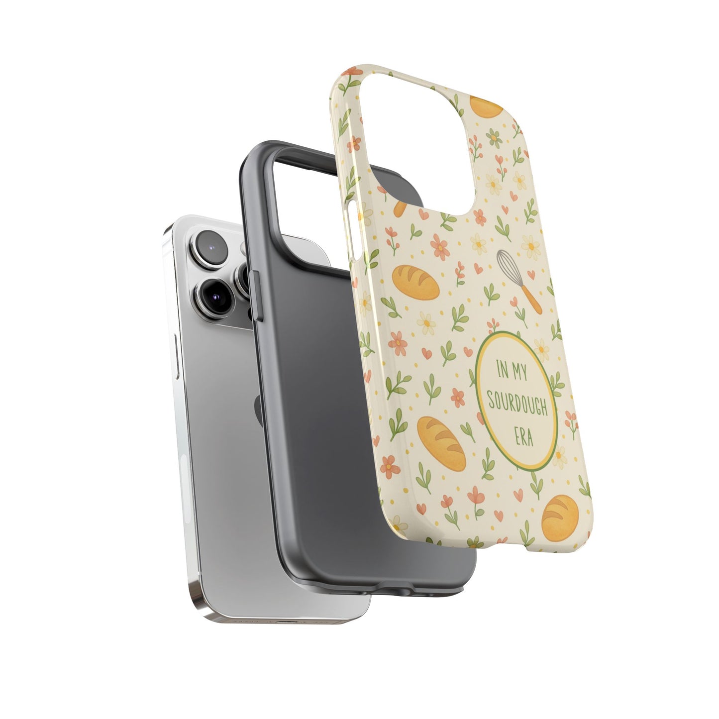 In My Sourdough Era Ditsy Floral Phone Case — iPhone and Samsung Galaxy - Amazing Faith Designs