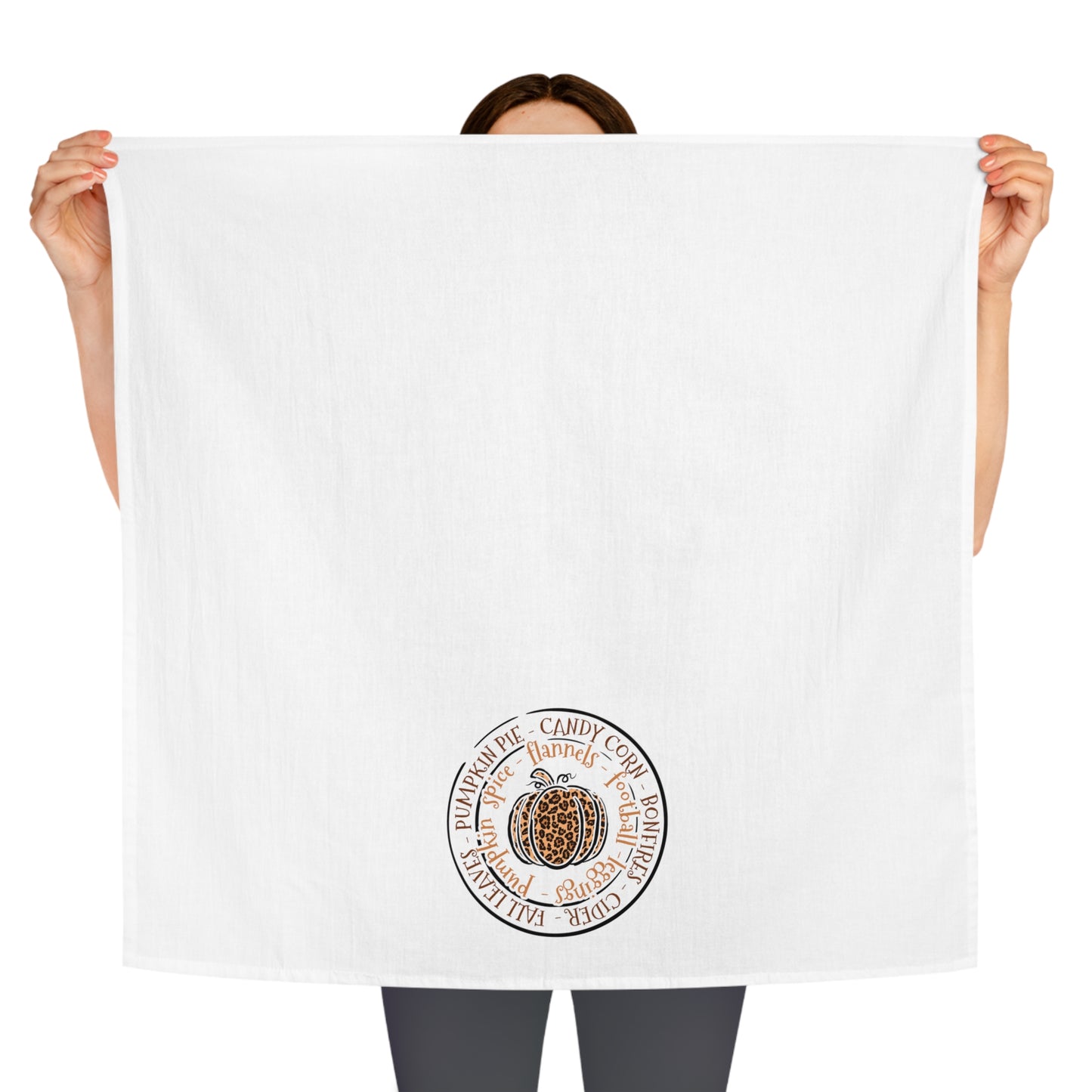 Pumpkin Tea Towel - Amazing Faith Designs