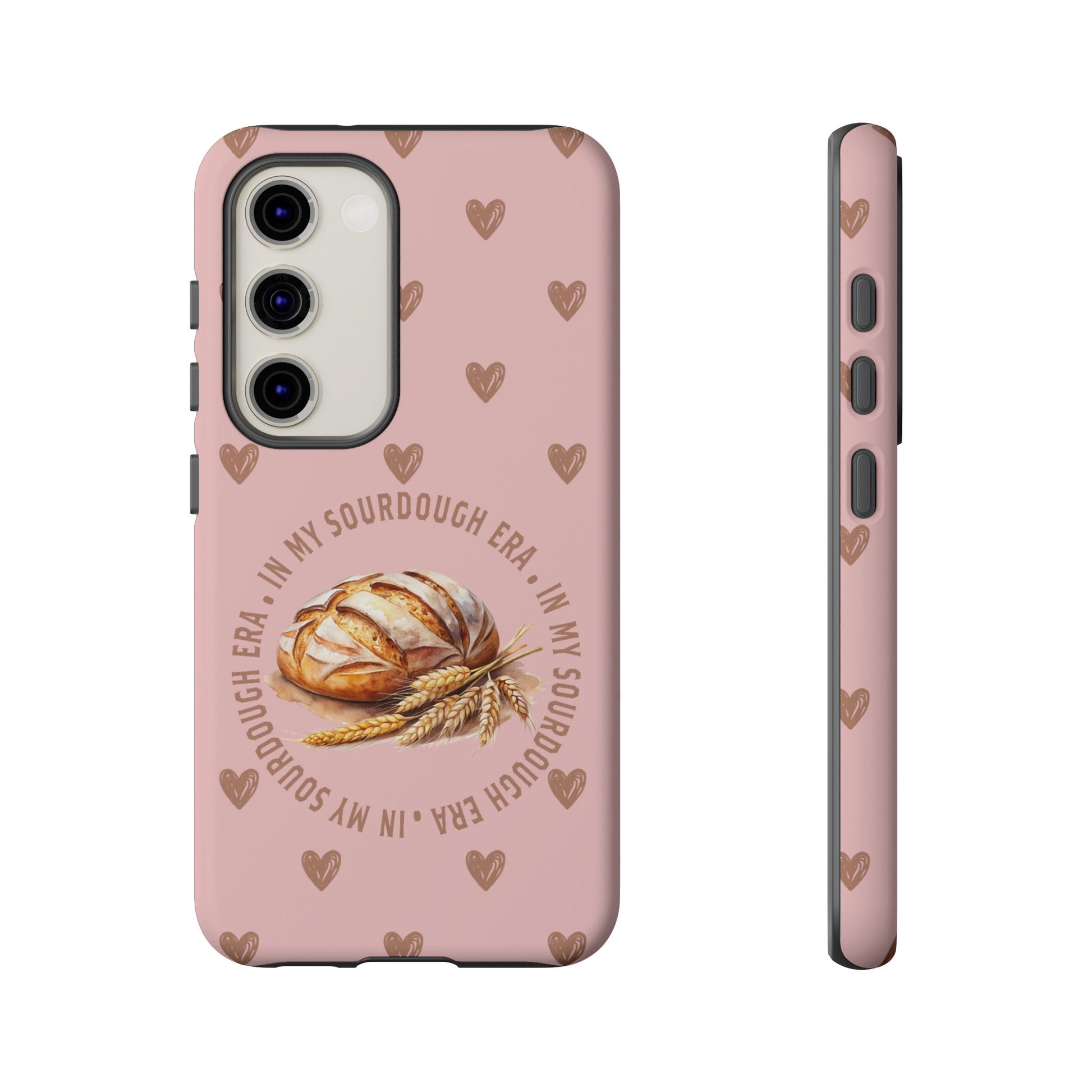 Samsung Galaxy 21 22 23 24 25 - Sourdough Era Hearts Phone Case - Amazing Faith Designs