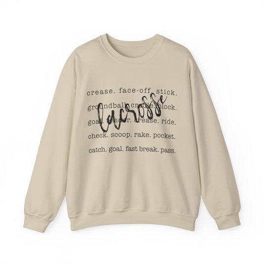 Lacrosse Sports Sweatshirt - Amazing Faith Designs