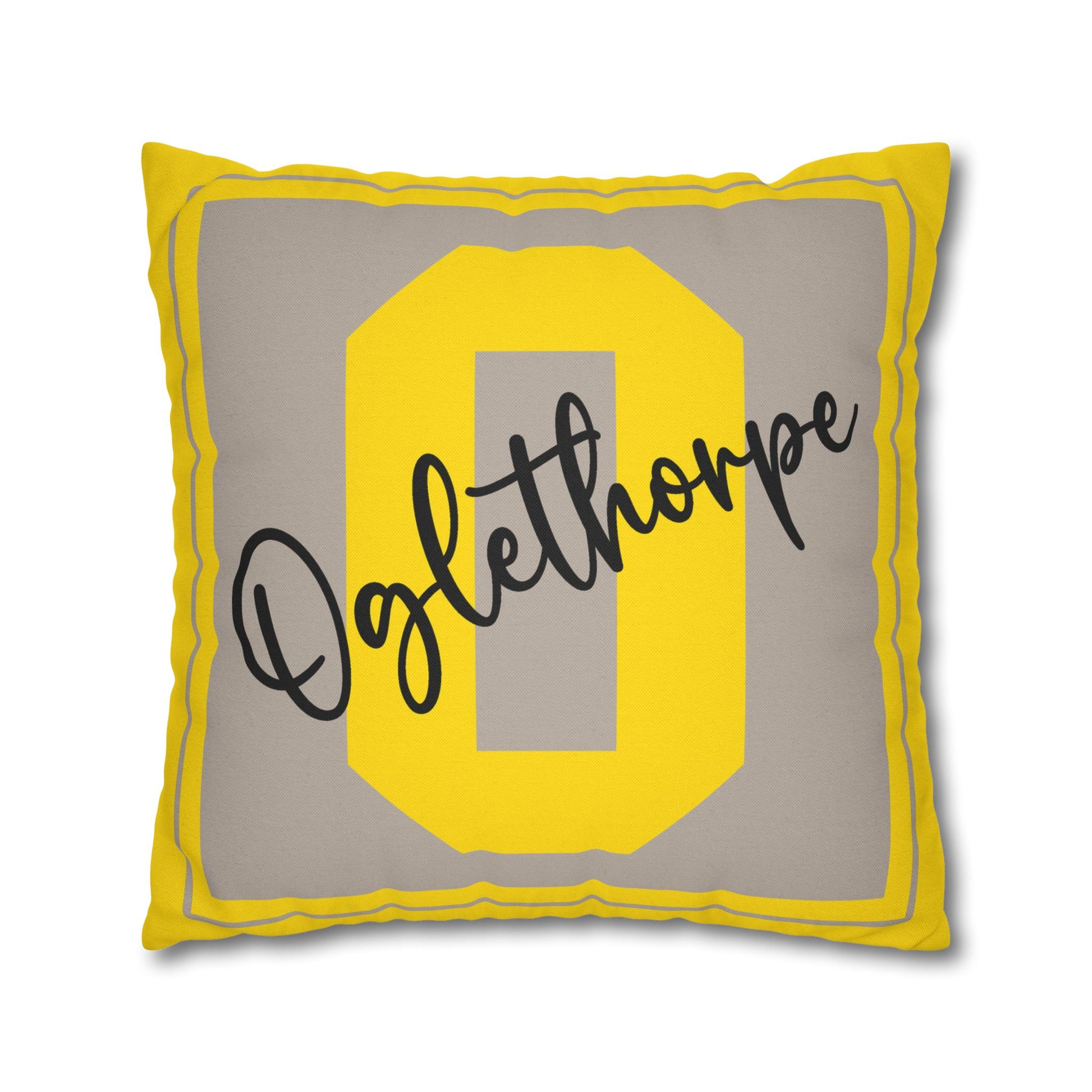 Oglethorpe Spun Polyester Square Pillowcase - Amazing Faith Designs