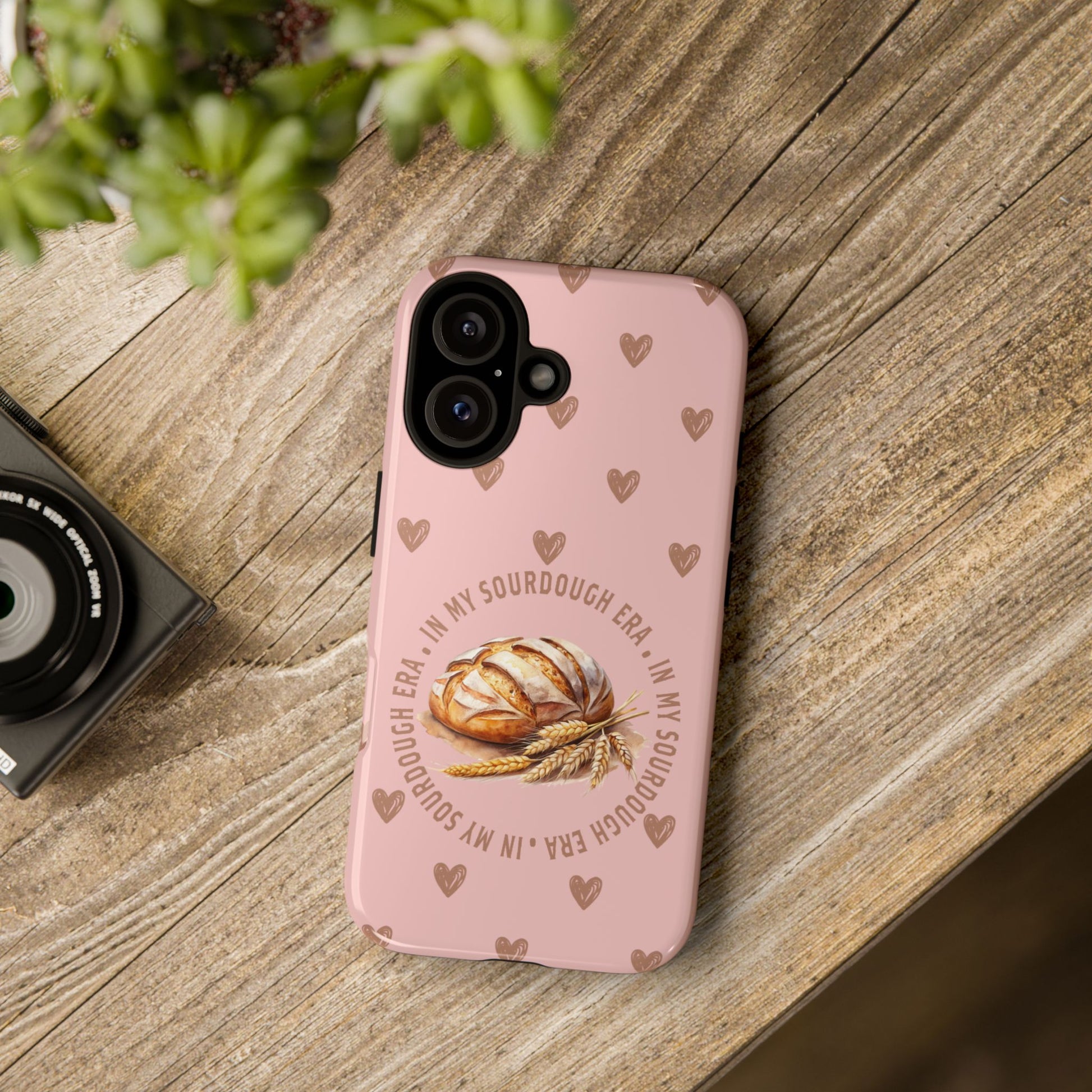 Samsung Galaxy 21 22 23 24 25 - Sourdough Era Hearts Phone Case - Amazing Faith Designs