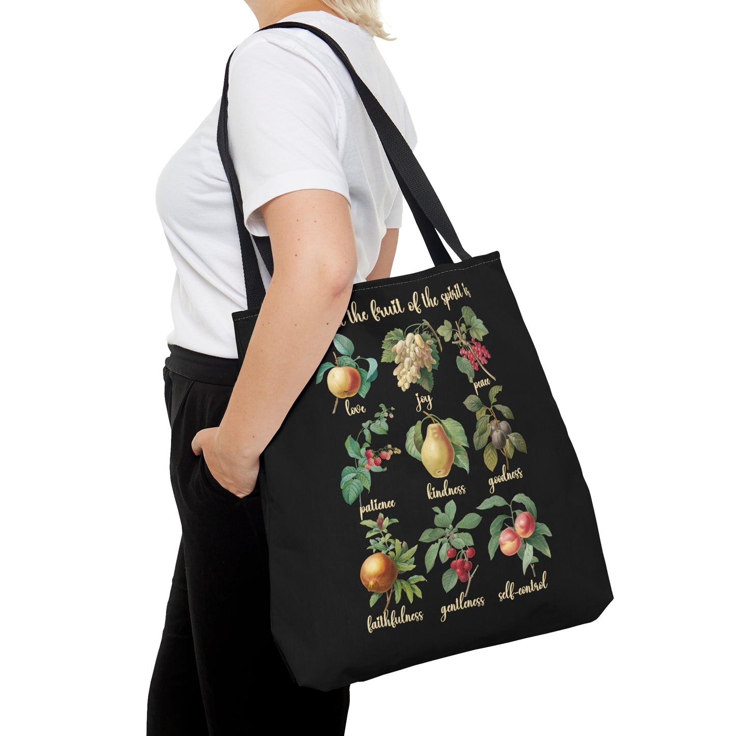 Fruit of the Spirit Tote Bag | Christian Tote Bag Printify