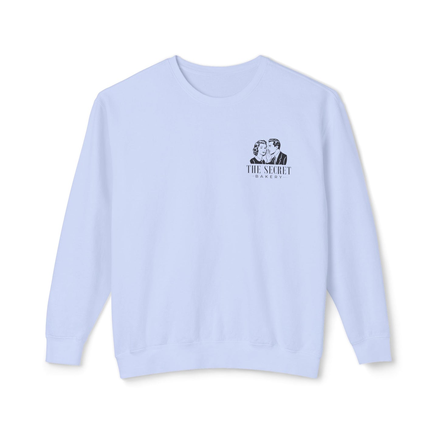 The Secret Bakery Crewneck Lightweight Sweatshirt - Comfort Colors - Amazing Faith Designs