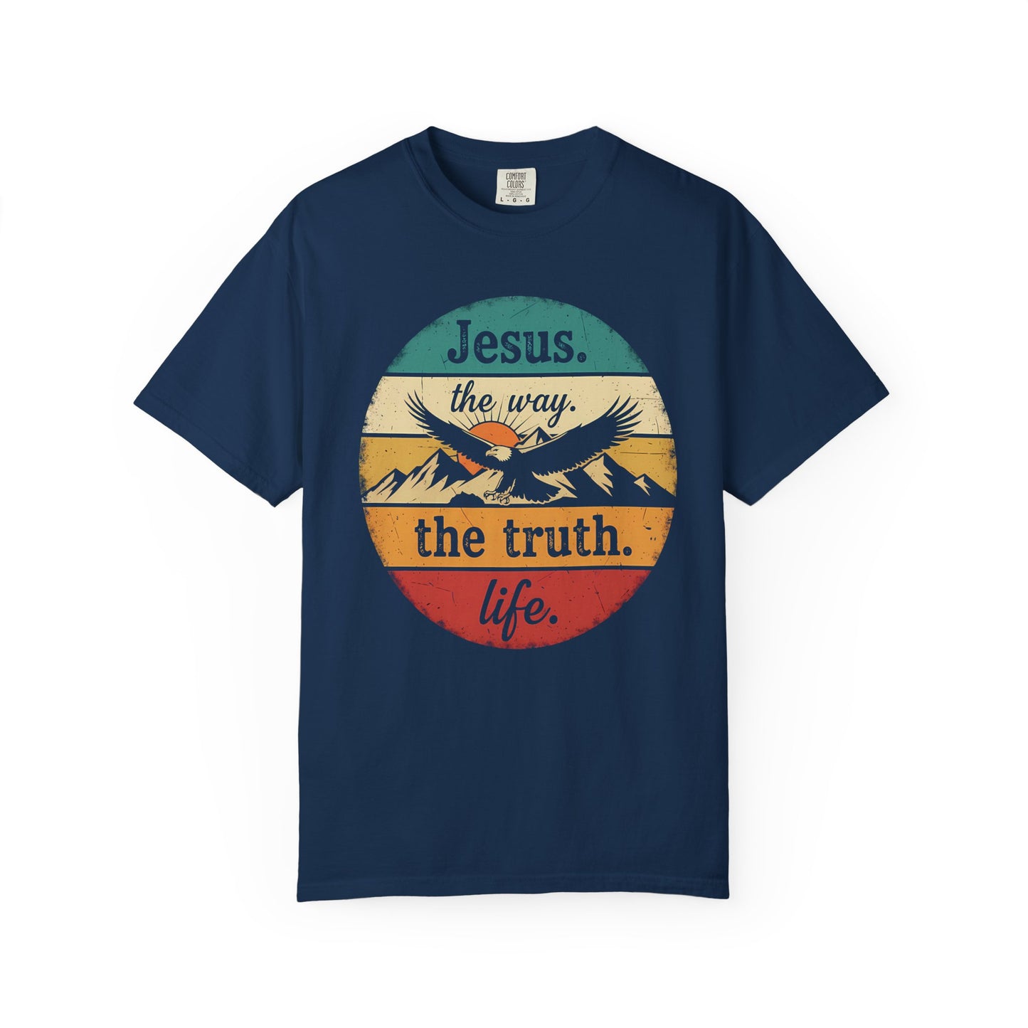 Jesus Way Truth Life Christian Shirt - Amazing Faith Designs