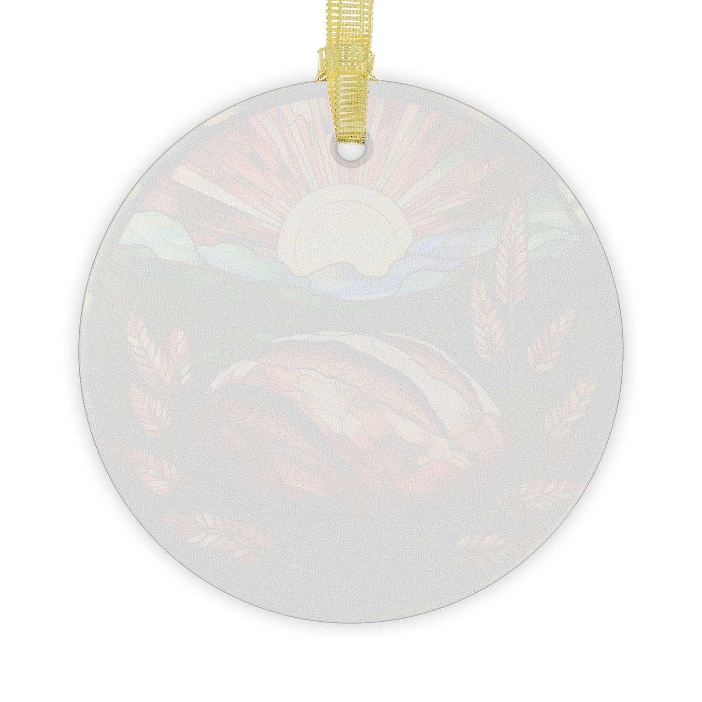 Sourdough Bread Glass Christmas Ornament - Amazing Faith Designs