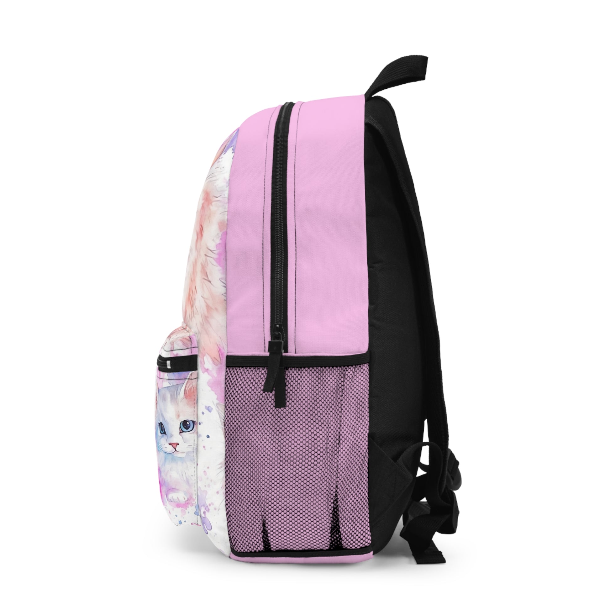 Cats Personalized Pink Backpack - Amazing Faith Designs