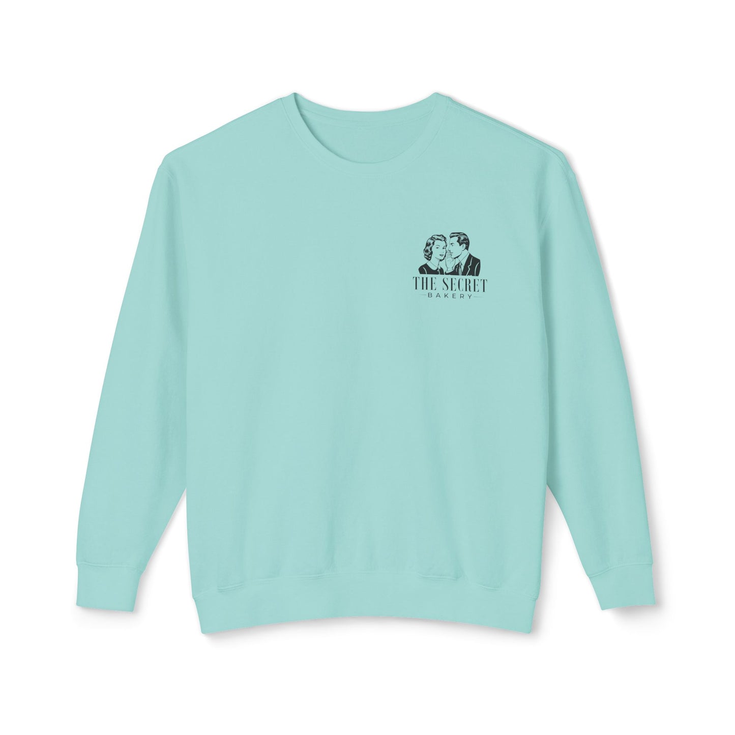 The Secret Bakery Crewneck Lightweight Sweatshirt - Comfort Colors - Amazing Faith Designs