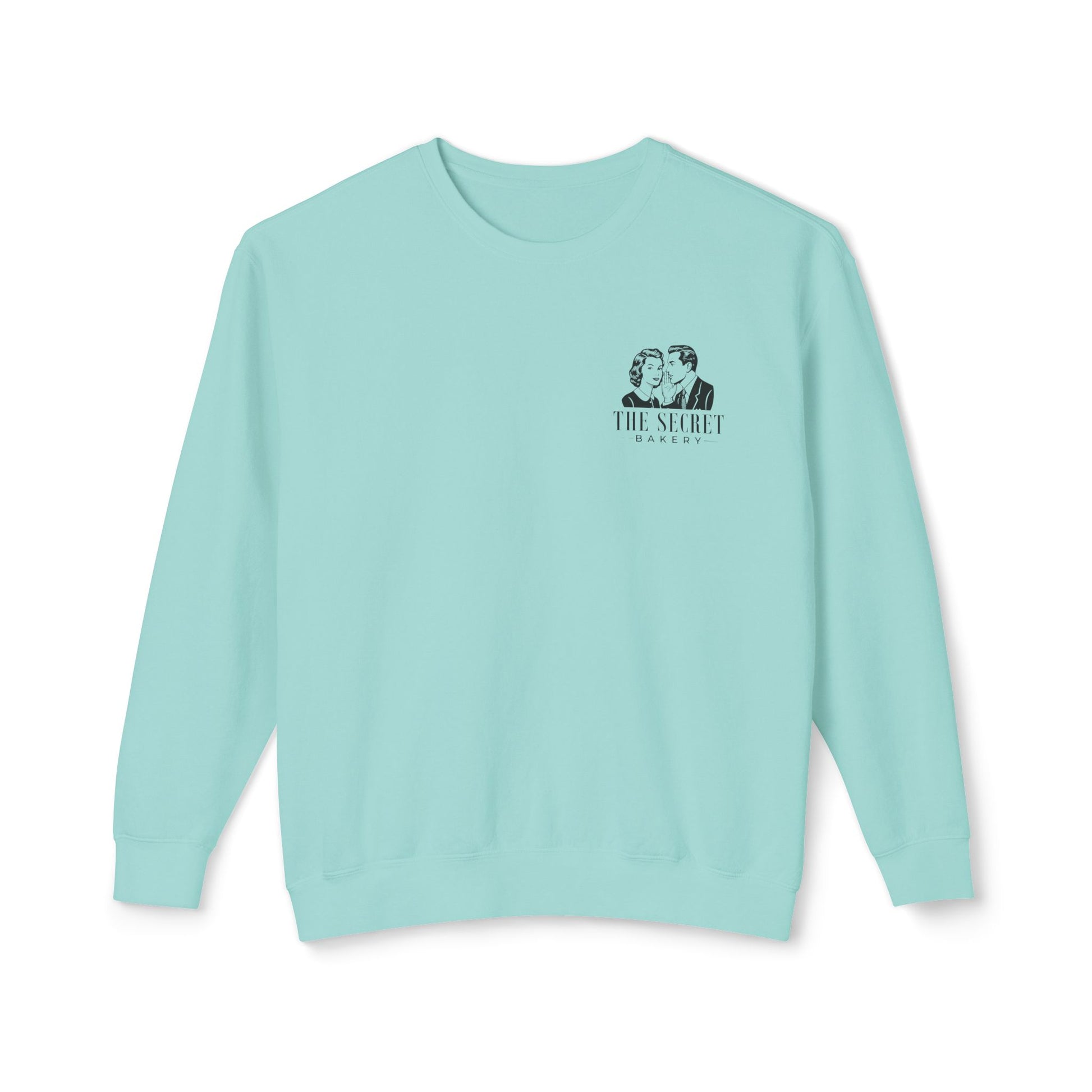 The Secret Bakery Crewneck Lightweight Sweatshirt - Comfort Colors - Amazing Faith Designs