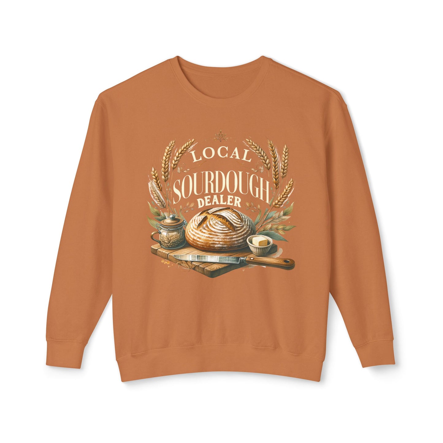 Sourdough Dealer Lightweight Sweatshirt - Amazing Faith Designs