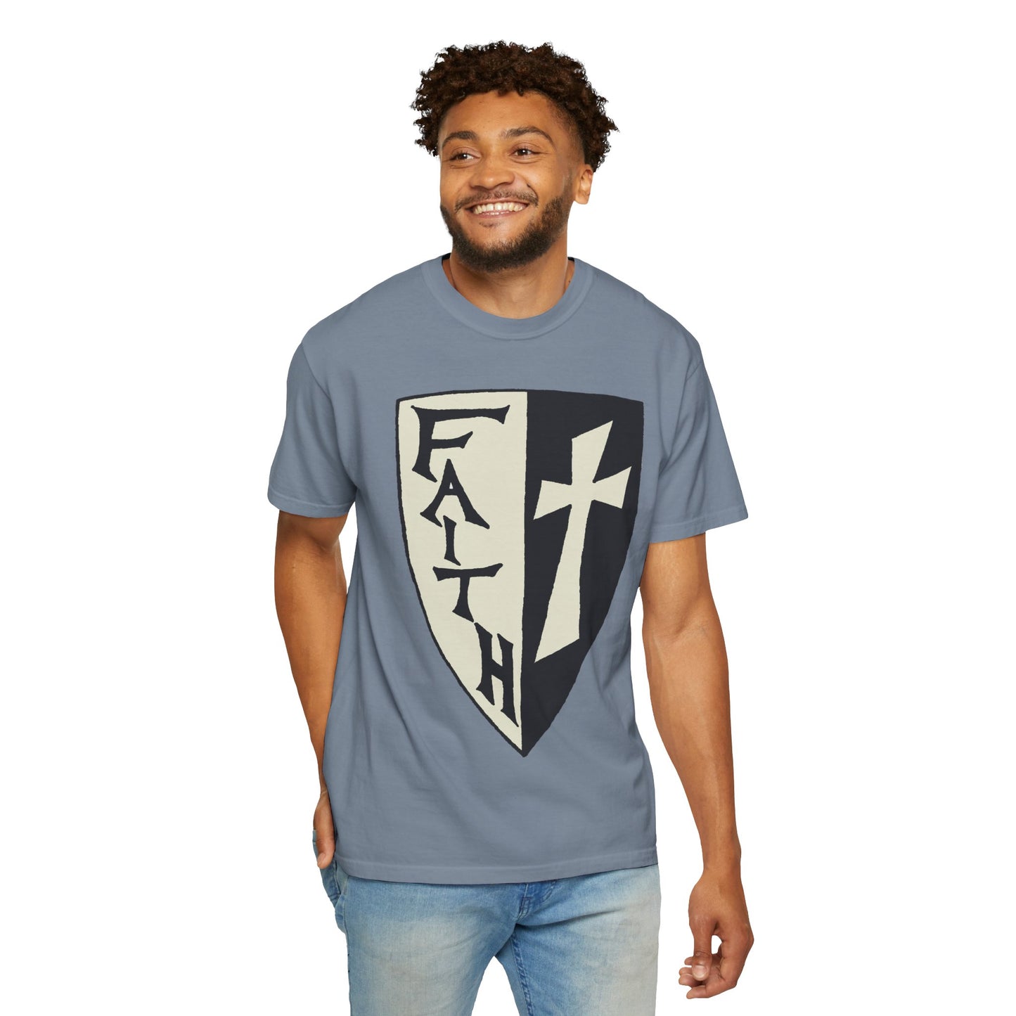 Faith Shield Christian Shirt - Amazing Faith Designs