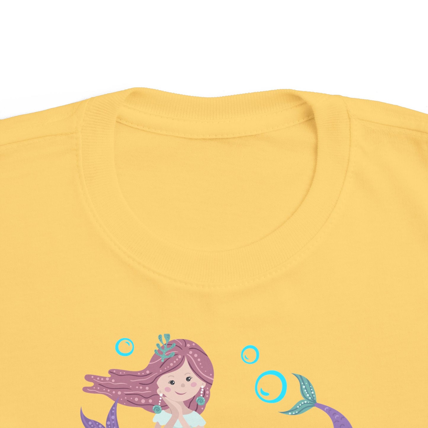 Mermaid Birthday Toddler Shirt - Amazing Faith Designs