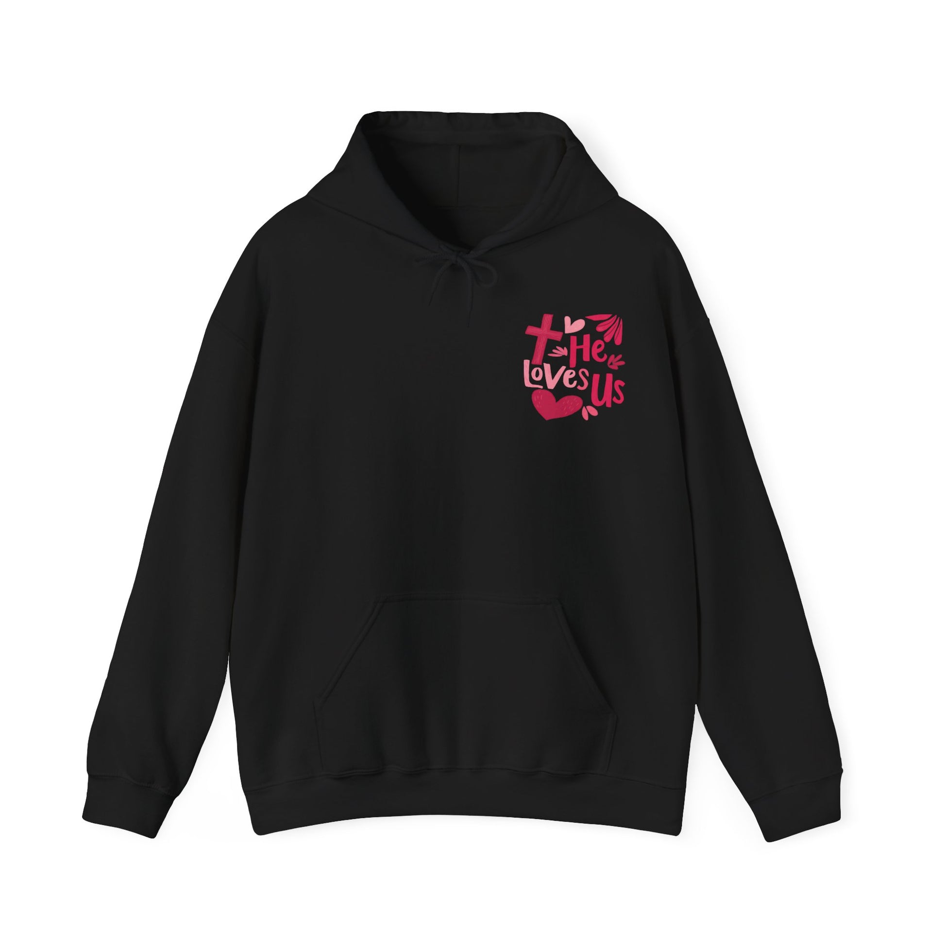 Oh How He Loves Us Christian Hoodie - Amazing Faith Designs