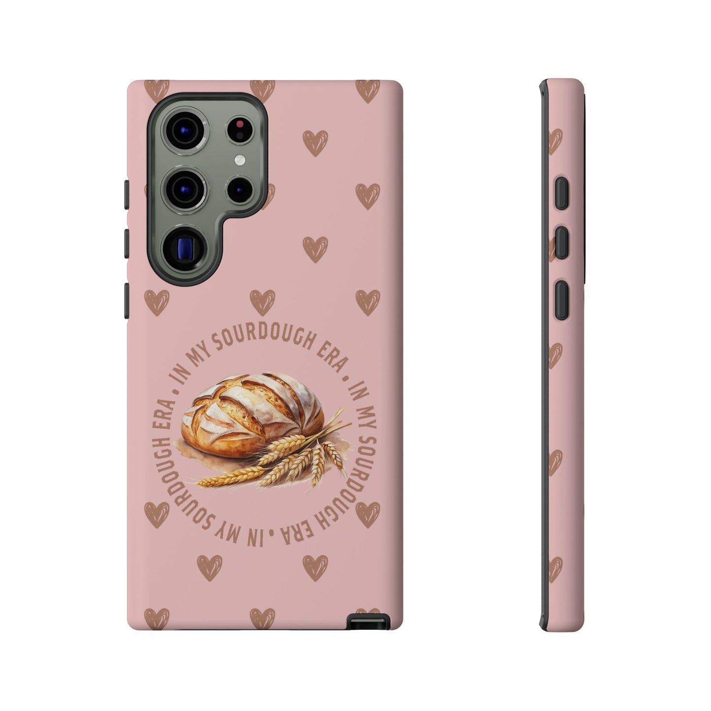 Samsung Galaxy 21 22 23 24 25 - Sourdough Era Hearts Phone Case - Amazing Faith Designs