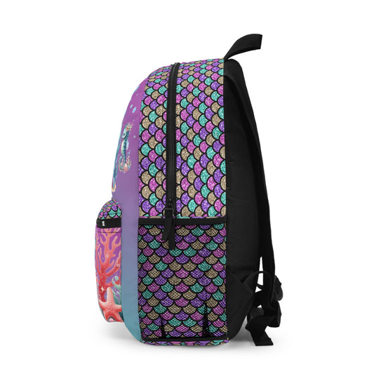 Mermaid Personalized Backpack - Amazing Faith Designs