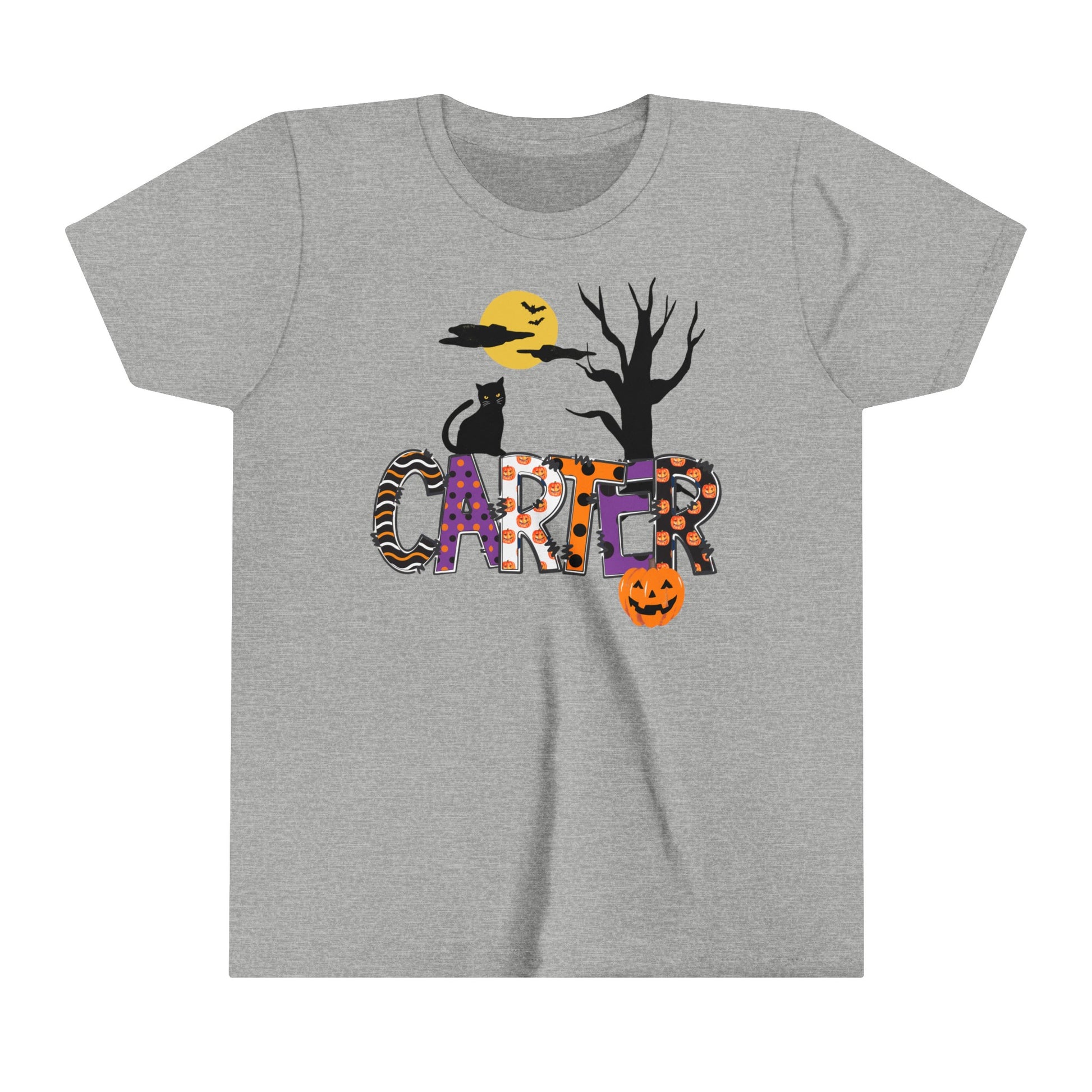 Halloween Personalized Youth Child's T-shirt S M L XL - Amazing Faith Designs