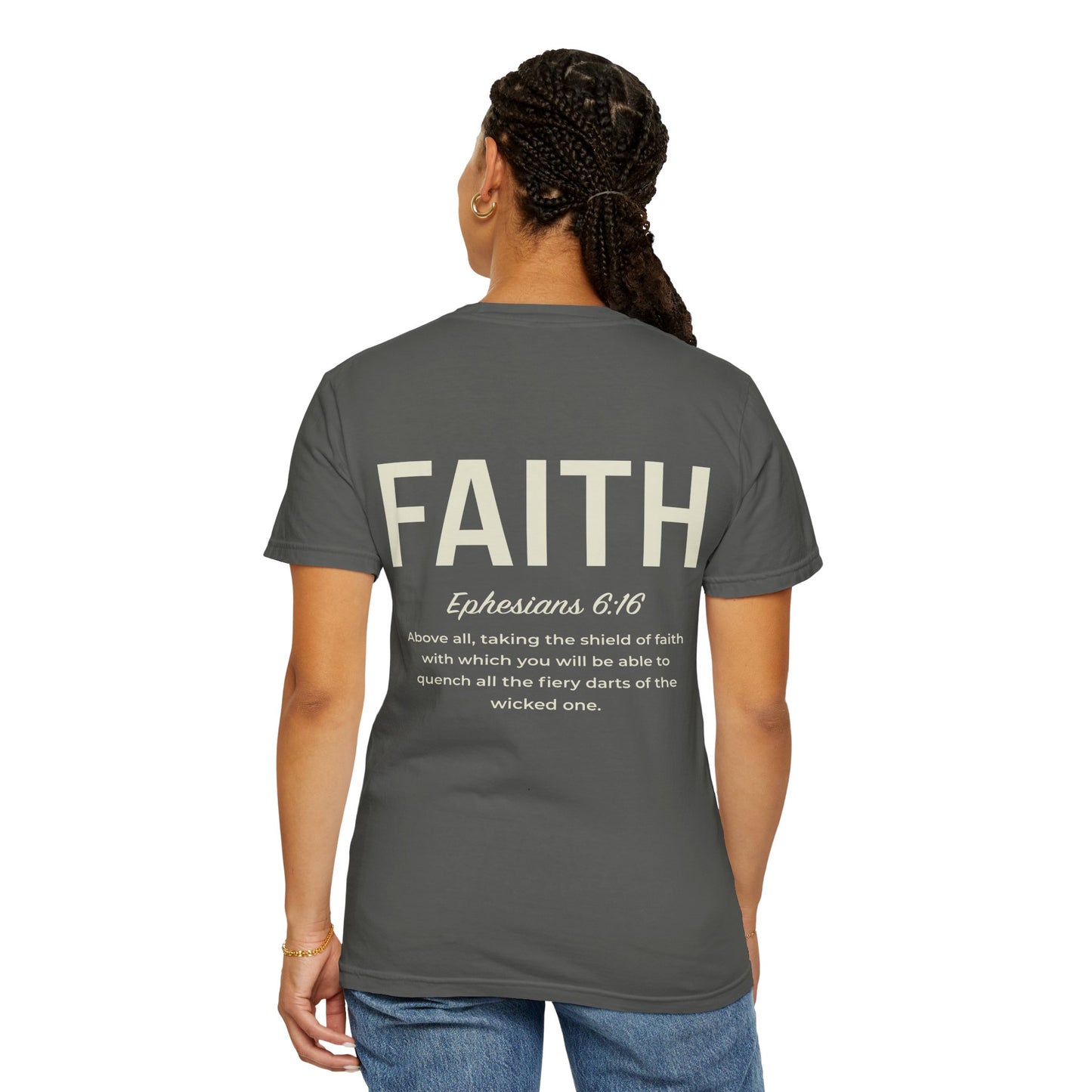 Faith Shield Christian Shirt - Amazing Faith Designs