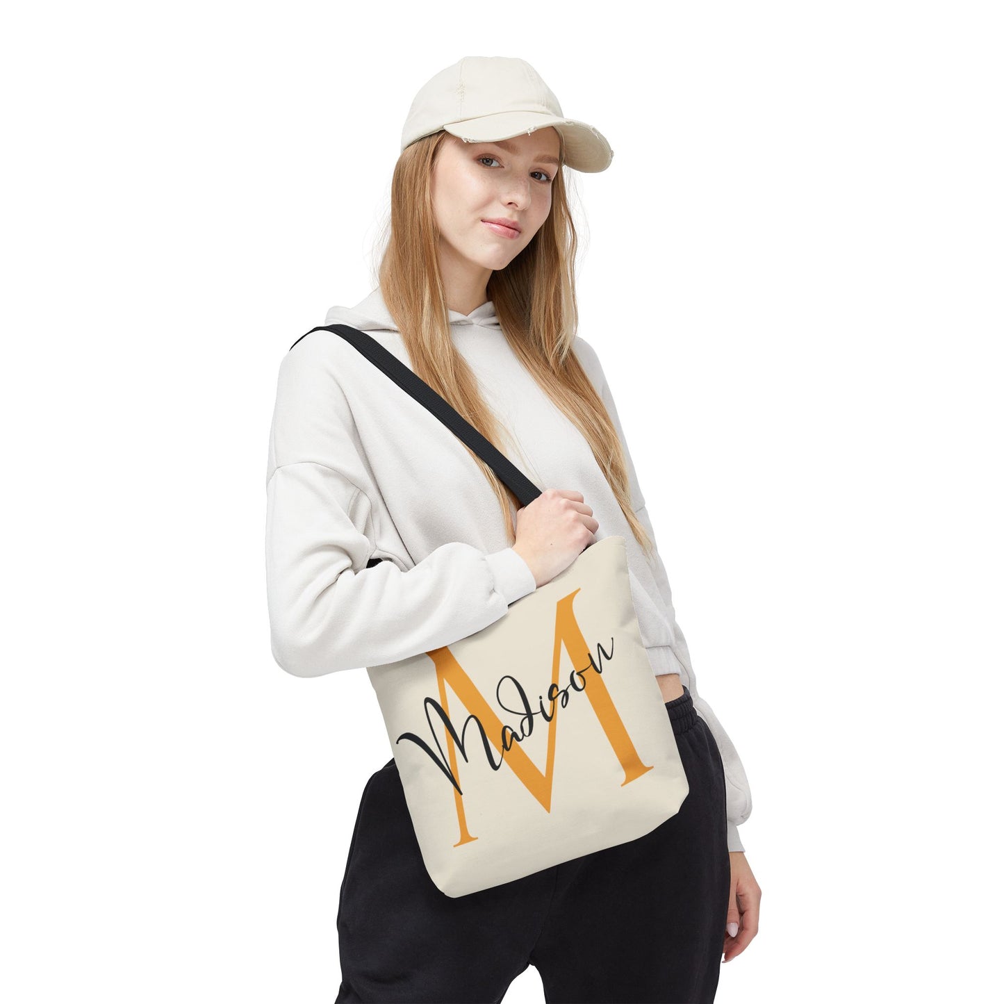 Monogram Name Tote Bag - Amazing Faith Designs