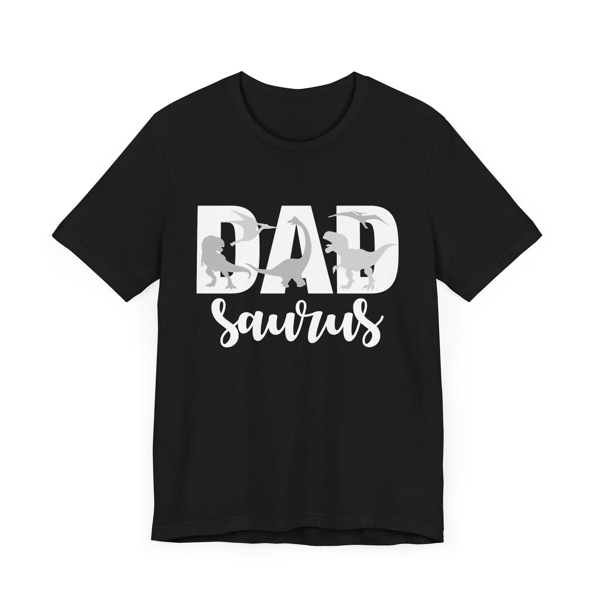 Dad Saurus Matching Bella Canvas Shirt - Amazing Faith Designs