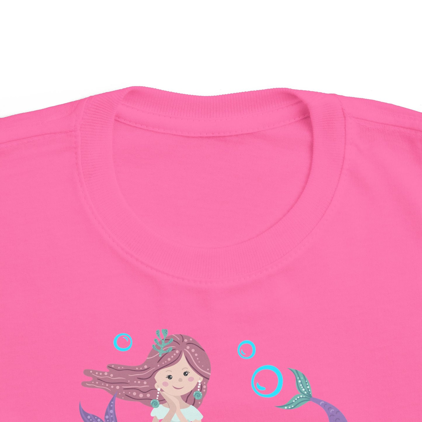 Mermaid Birthday Toddler Shirt - Amazing Faith Designs