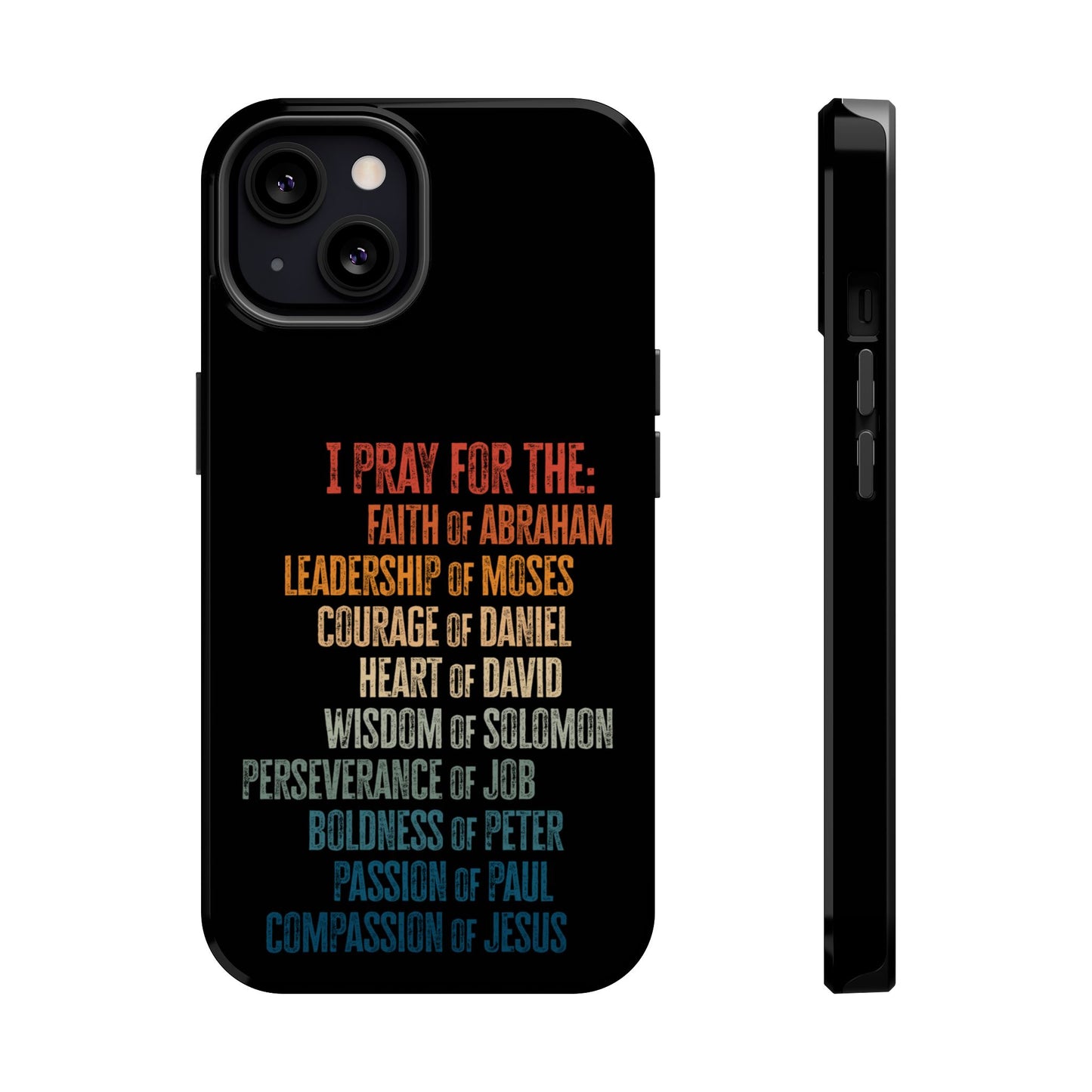 Men of Faith Christian MAGSAFE Phone Case | iPhone 16, 15, 14, 13 - Amazing Faith Designs