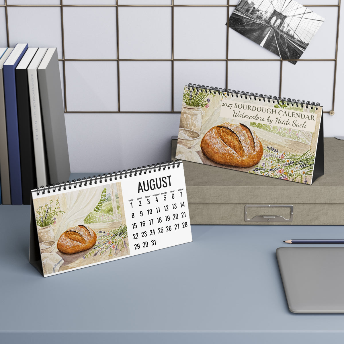 2027 Sourdough Desktop Calendar