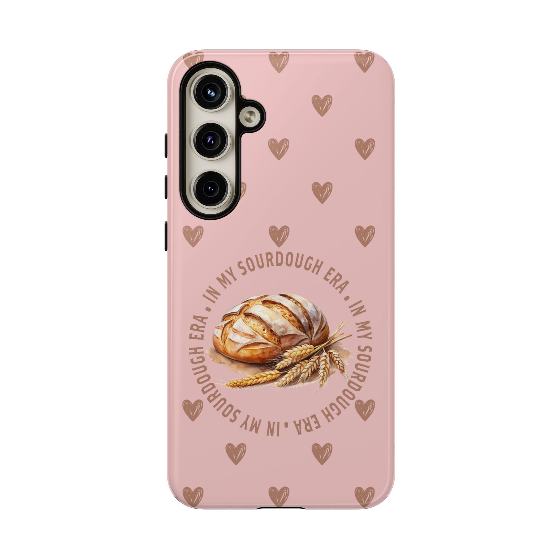 Samsung Galaxy 21 22 23 24 25 - Sourdough Era Hearts Phone Case - Amazing Faith Designs