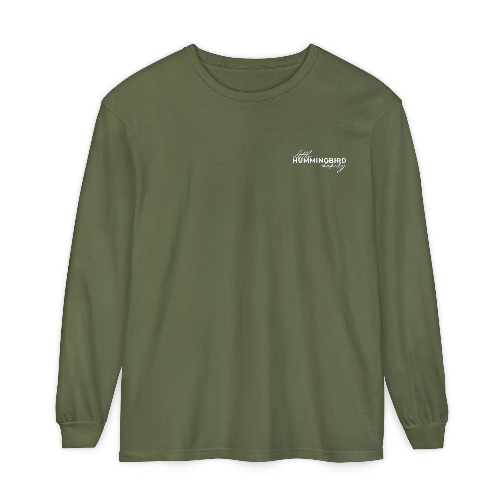 Artisan Sourdough Baker Custom Name Long Sleeve Shirt - Amazing Faith Designs