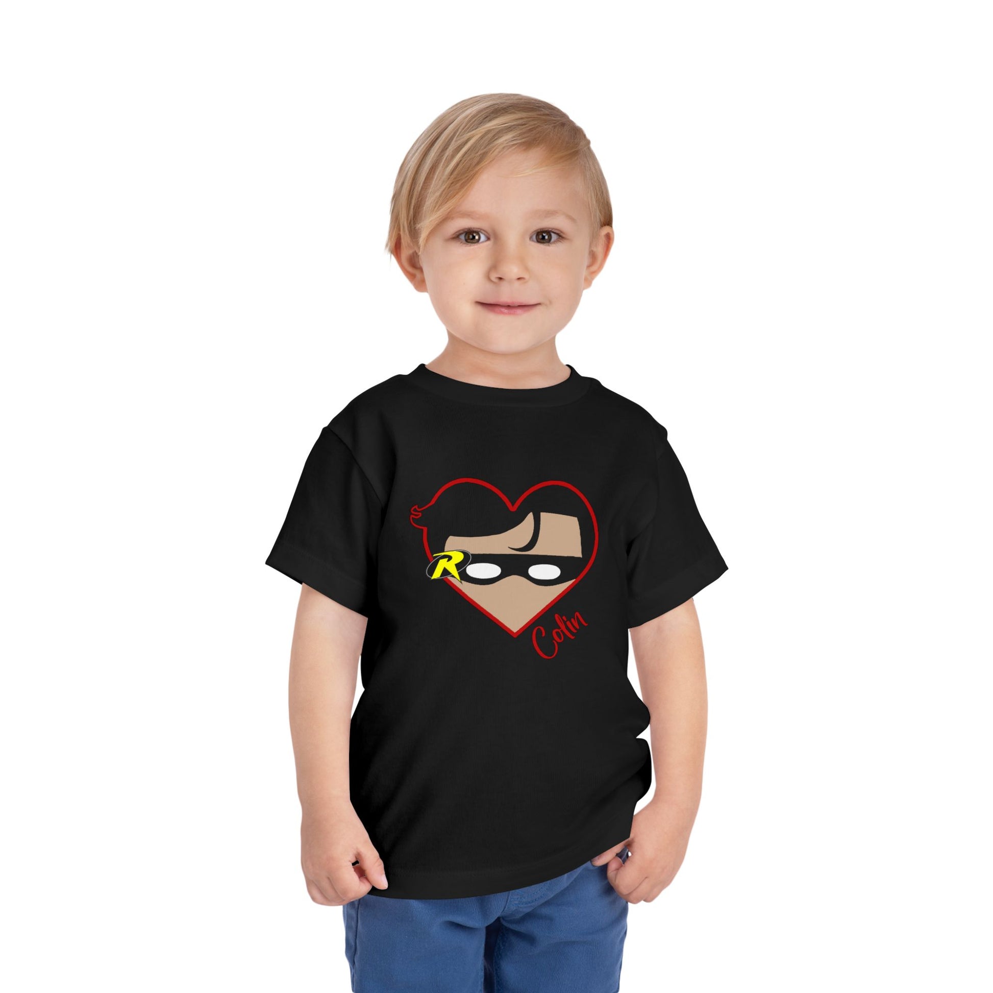 Superhero Personalized Toddler Shirt - Amazing Faith Designs