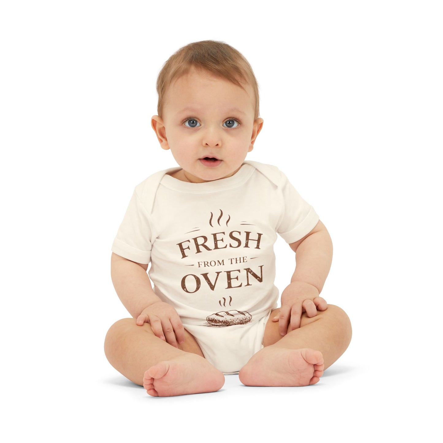 Fresh From The Oven Baby Onesie - Amazing Faith Designs
