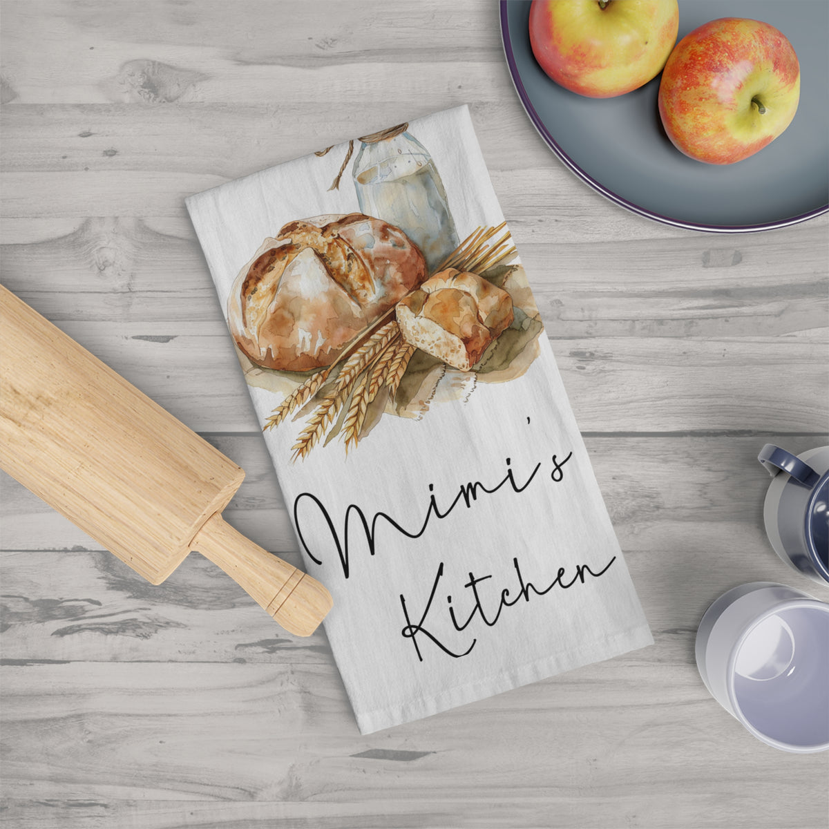 Personalized Sourdough Bread Baking Tea Towel