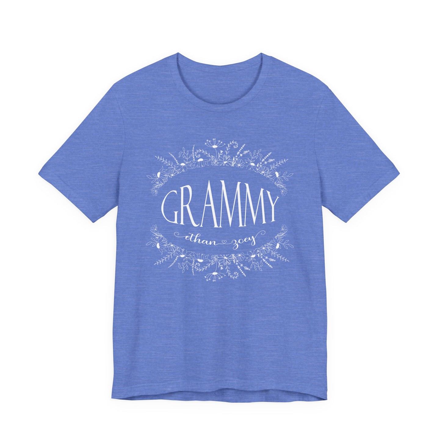 Grandma with Grandkids Personalized T-Shirt Nana Gigi Grammy Mimi - Amazing Faith Designs